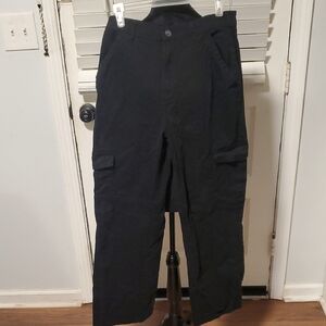Refuge Women's Black Cargo Pants